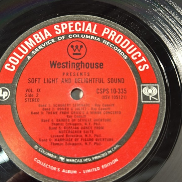 Soft light and delightful sound LP Westinghouse presents - Picture 14 of 16